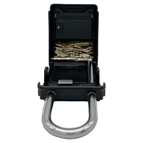 VaultLOCKS® Alpha Combination Lockbox 3050 | MFS Supply Inside with 13 Keys